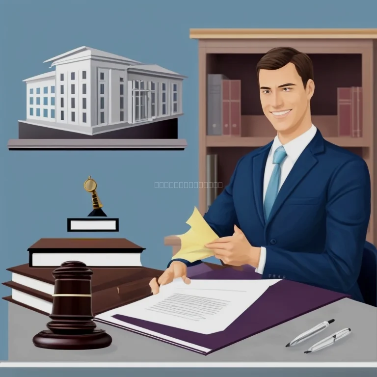 محامٍ يقدم استشارة لوكيل عقارات